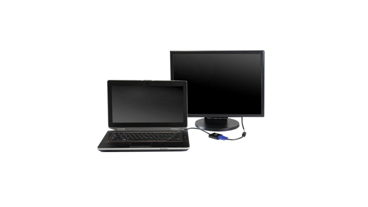 Adapter ACT HDMI naar VGA met audio 0.15 meter