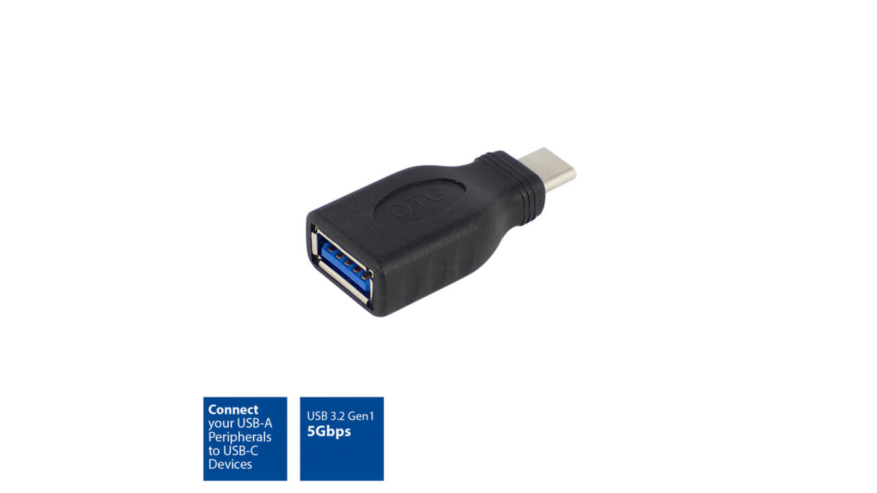 Adapter ACT USB-C naar USB-A USB 3.2 Gen.1