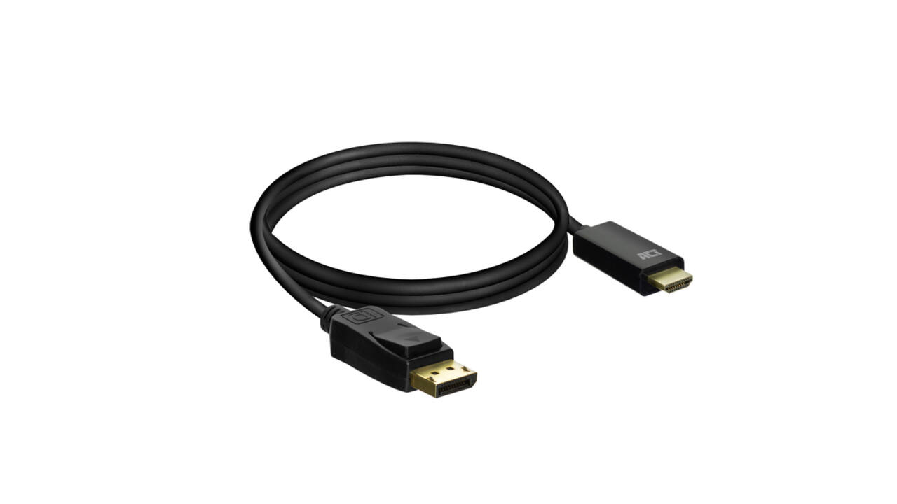Kabel ACT DisplayPort naar HDMI 1,8 meter