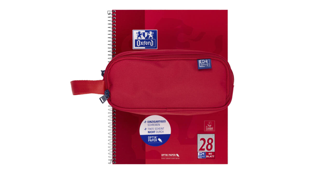Pennenetui Oxford B-Smart rood