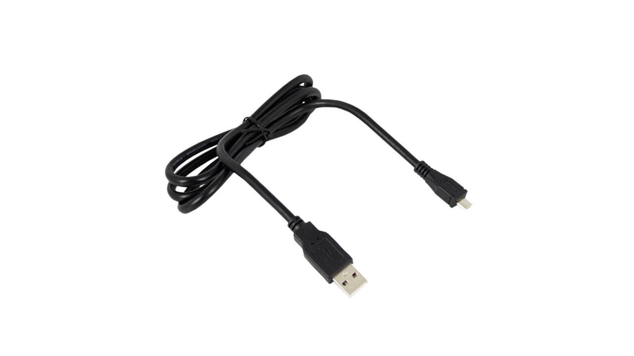 Kabel ACT USB 2.0 naar MicroB laad -en data 1 meter