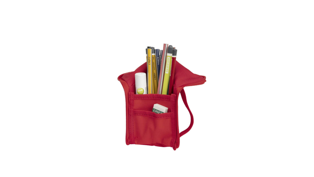 Pennenetui Oxford Stand-Up rood