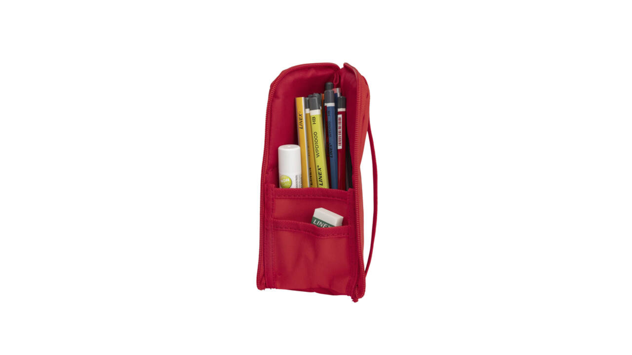 Pennenetui Oxford Stand-Up rood
