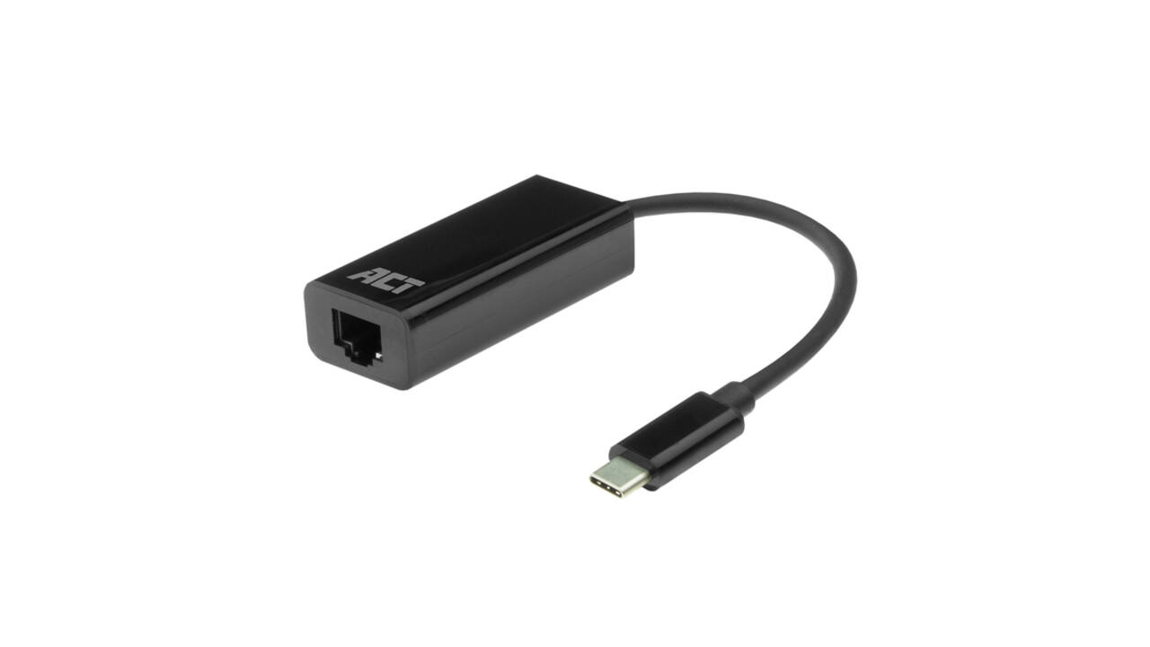 Adapter ACT USB-C naar Gigabit Ethernet 0.15 meter