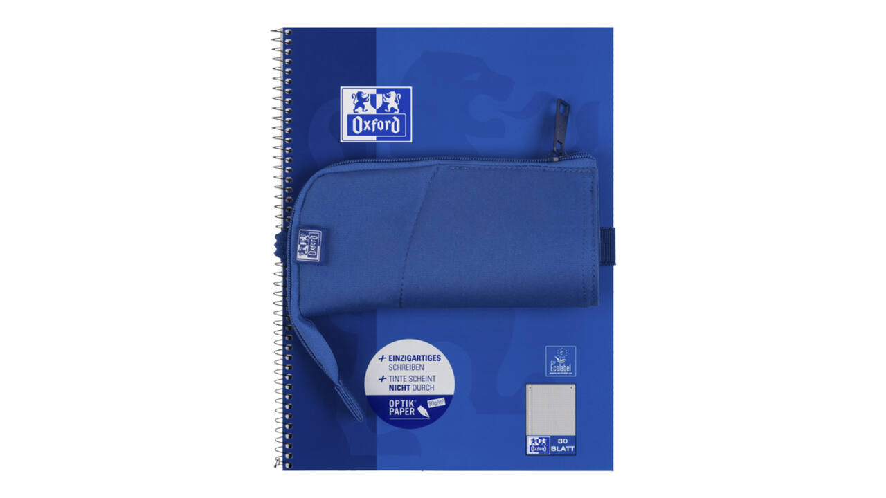 Pennenetui Oxford Stand-Up blauw