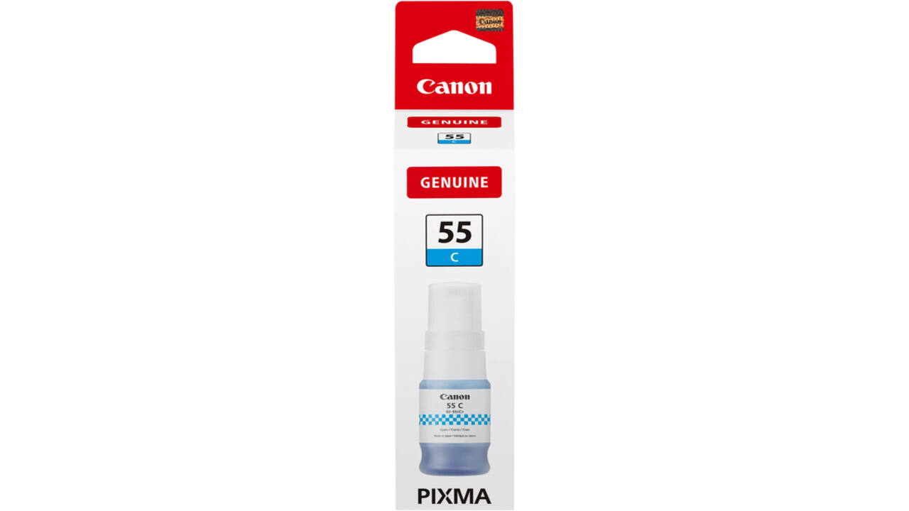Navulinkt Canon GI-55 blauw