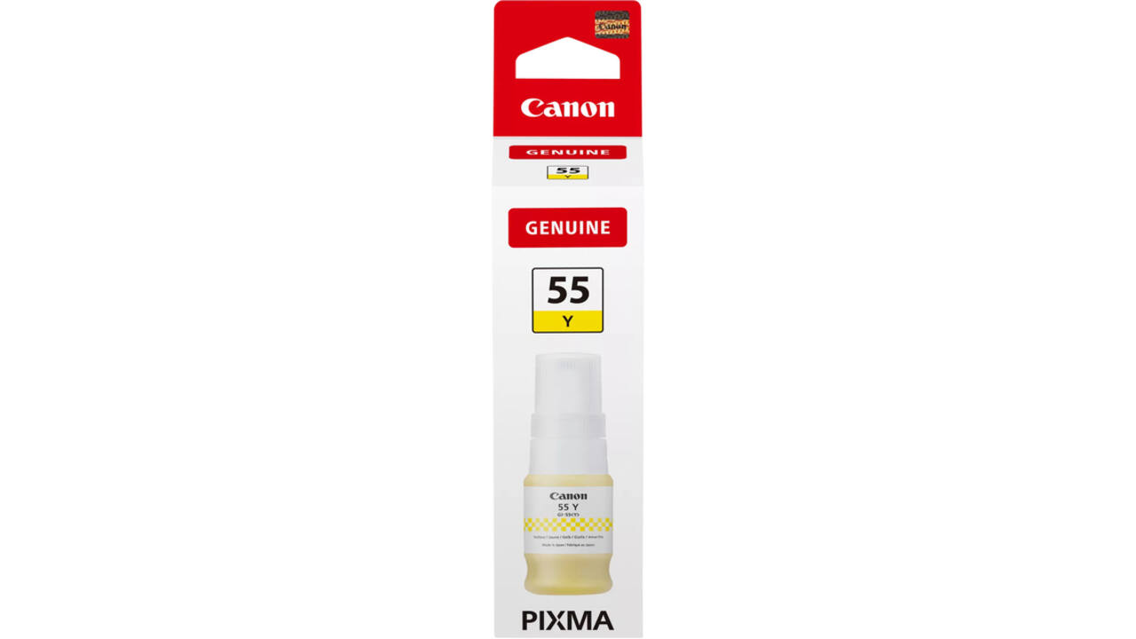 Navulinkt Canon GI-55 geel