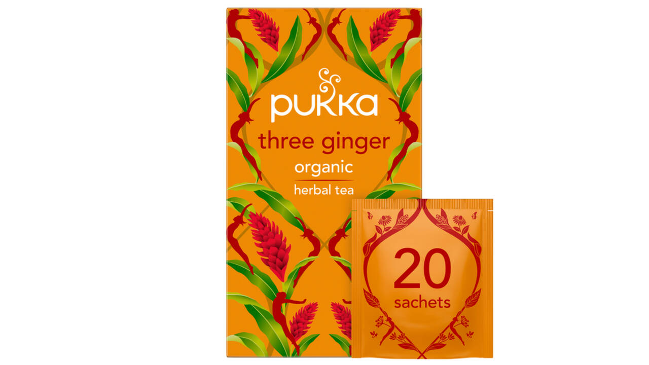 Thee Pukka ginger 20 zakjes
