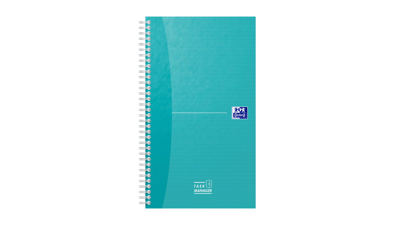 Task Manager Oxford 141x246 mm 115vel aqua