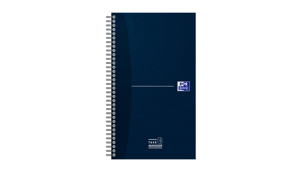 Task Manager Oxford 141x246 mm 115vel blauw