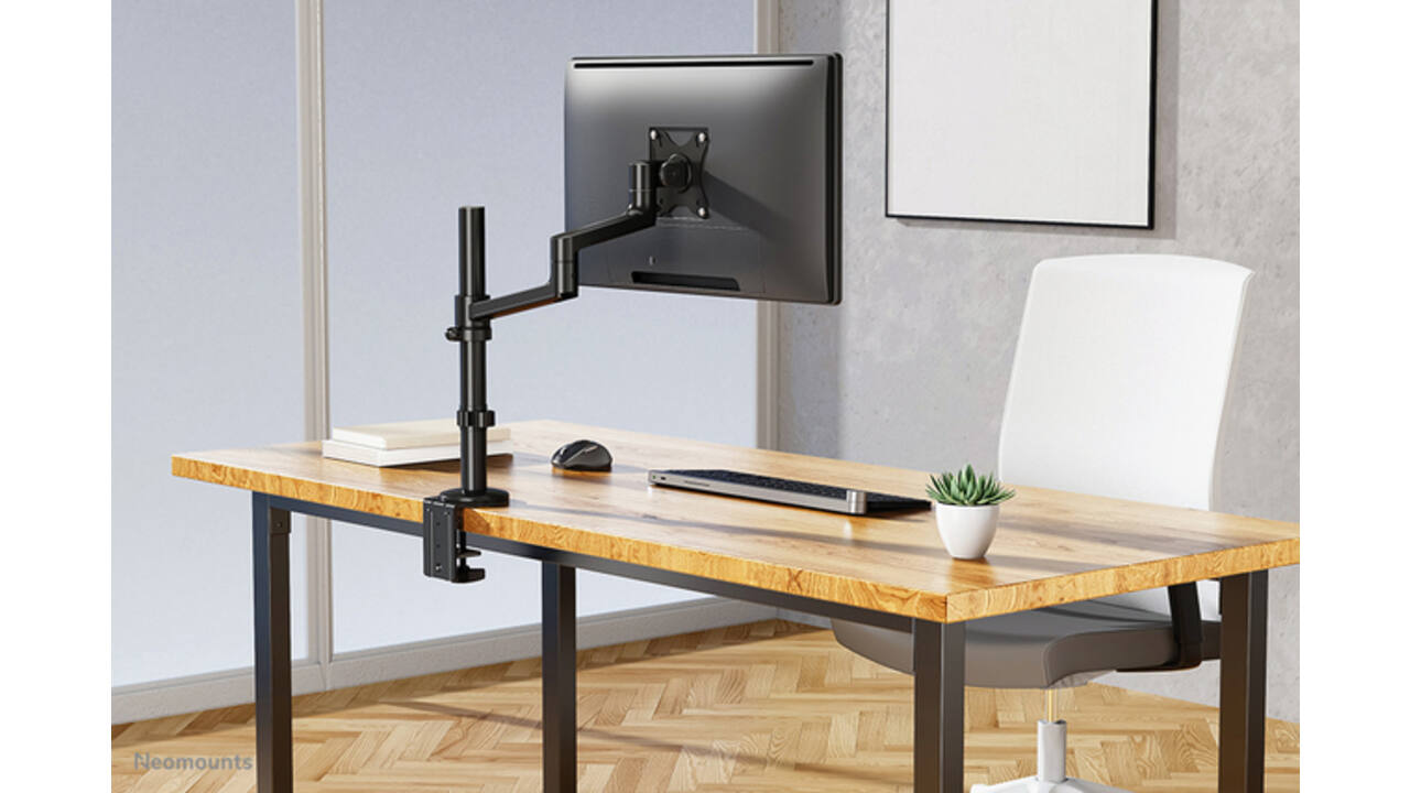 Monitorarm Neomounts NEXT Lite single 17-27" zwart