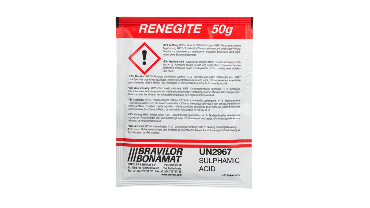 Ontkalker Bravilor Renegite voor koffiemachines