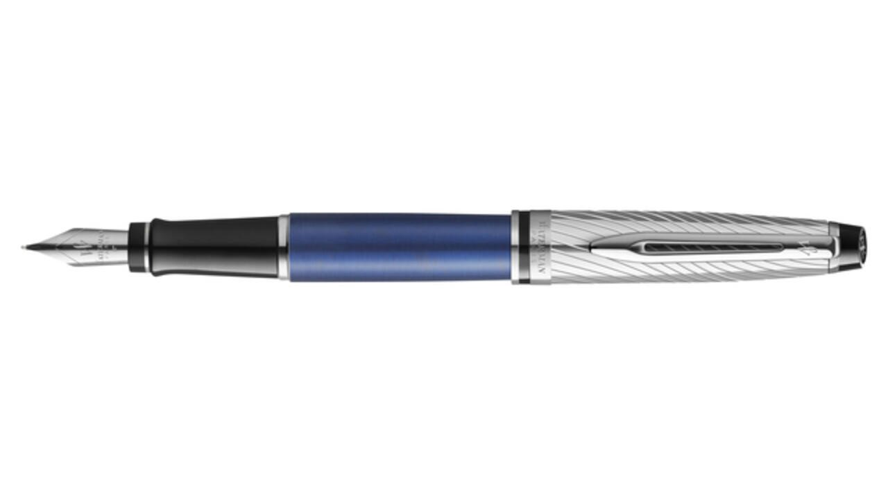 Vulpen Waterman Expert metallic Blue CT fijn