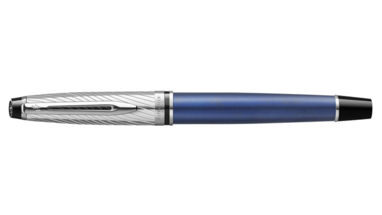 Vulpen Waterman Expert metallic Blue CT fijn