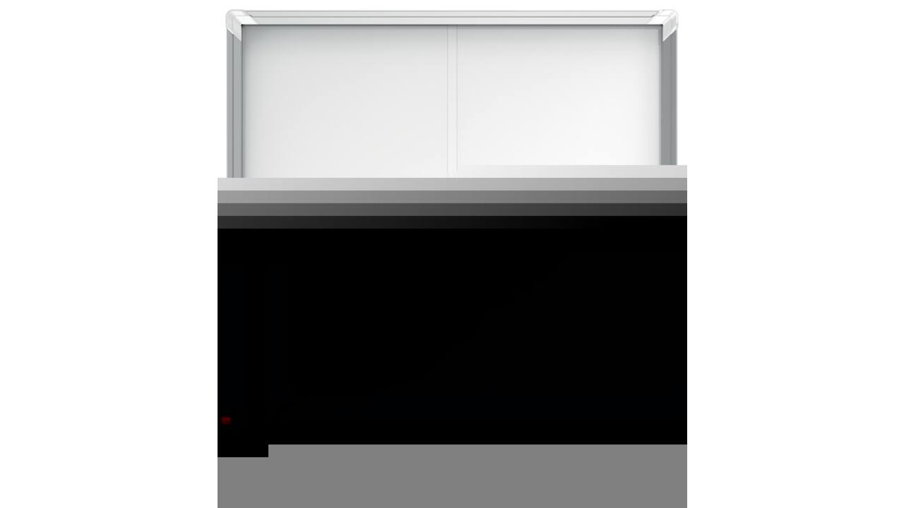 Binnenvitrine Nobo Premium Plus 12xA4 schuifdeur magnetisch