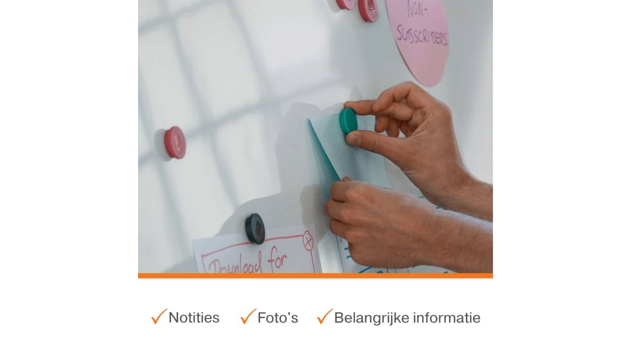 Whiteboard Nobo Premium Plus 120x180cm staal