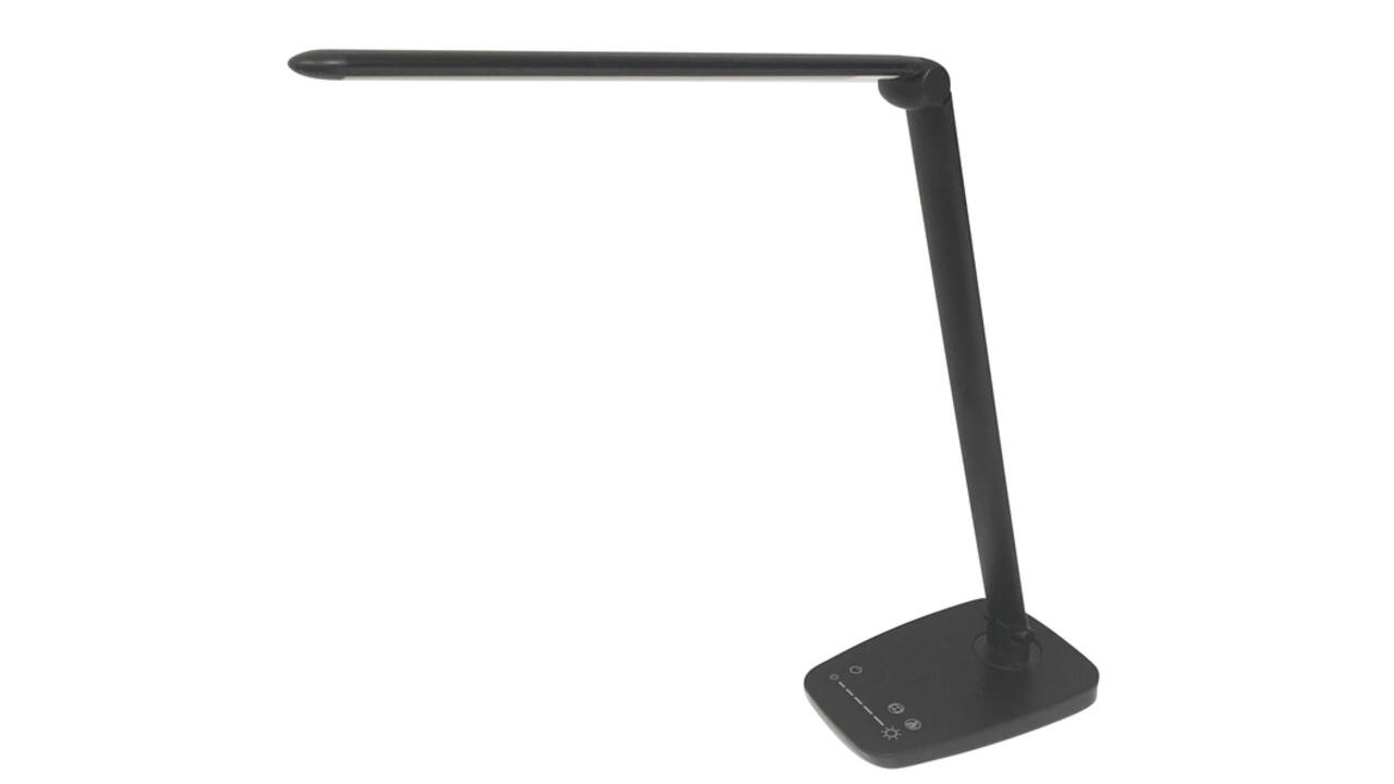 Bureaulamp Unilux Twistled led zwart