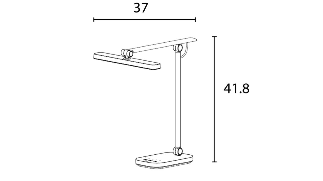 Bureaulamp Unilux Pureline led wit