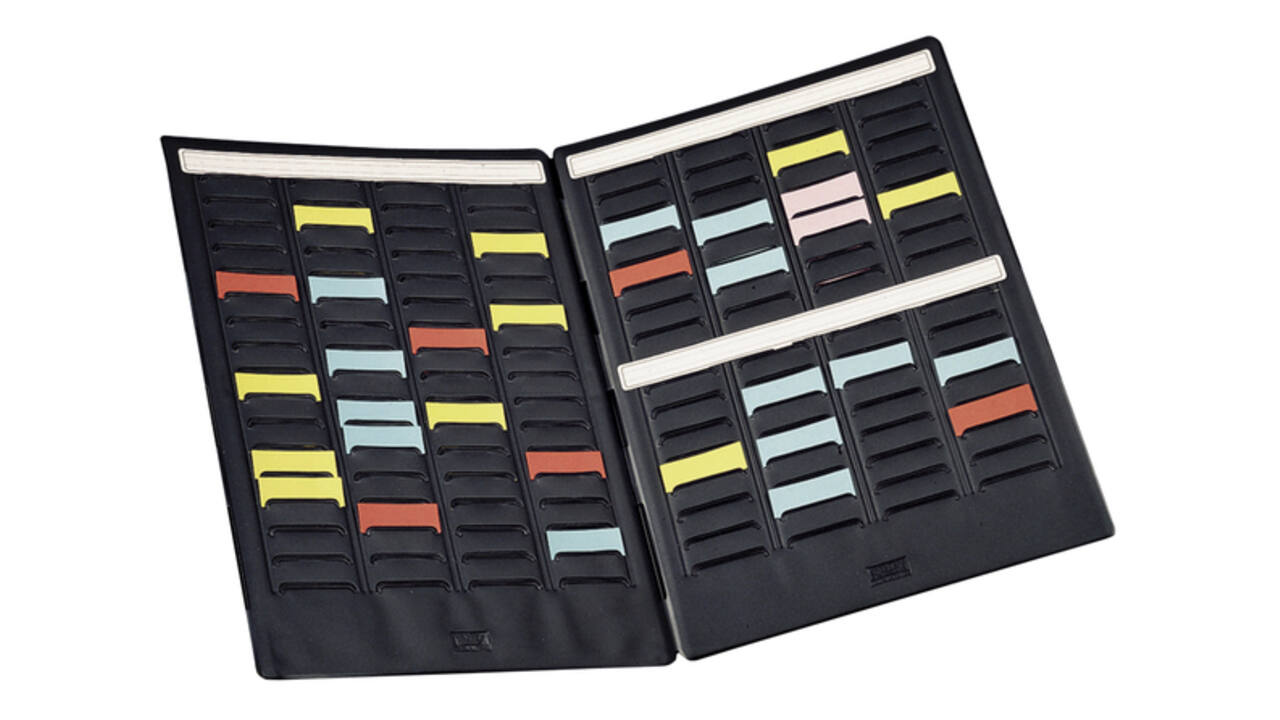 T-kaart mini planningsset 2 kleppen