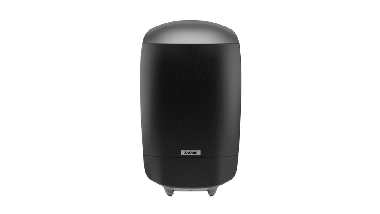 Poetspapierdispenser Katrin klein zwart 82247