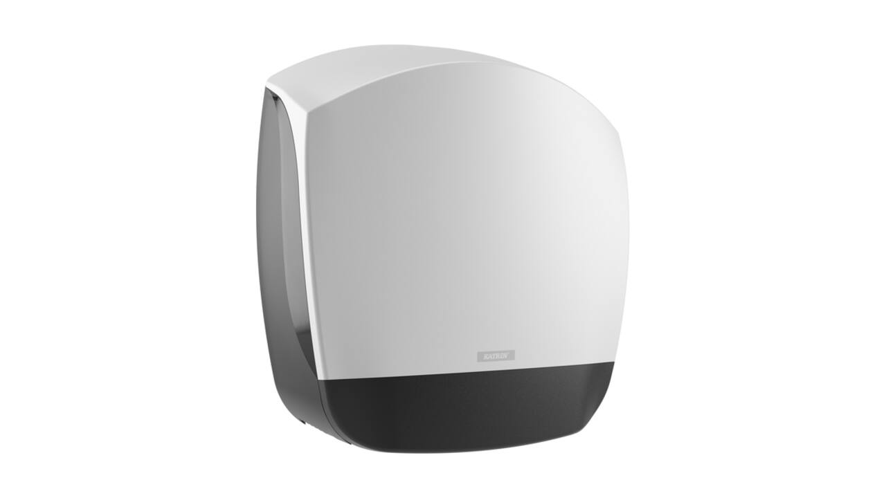 Toiletpapierdispenser Katrin Gigant L jumbo groot wit 82148