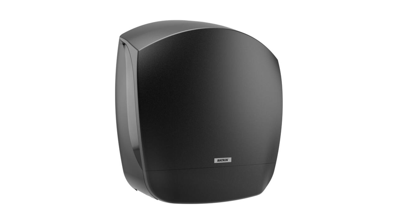 Toiletpapierdispenser Katrin Gigant L jumbo groot zwart 82186