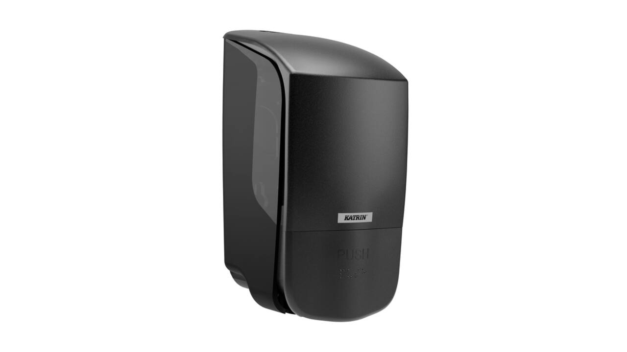 Zeepdispenser Katrin 500ml zwart 77359