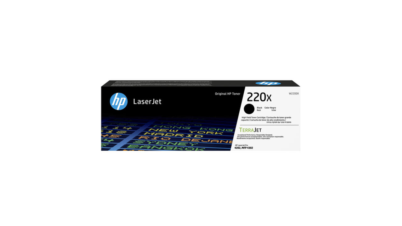 Tonercartridge HP W2200X 220X zwart