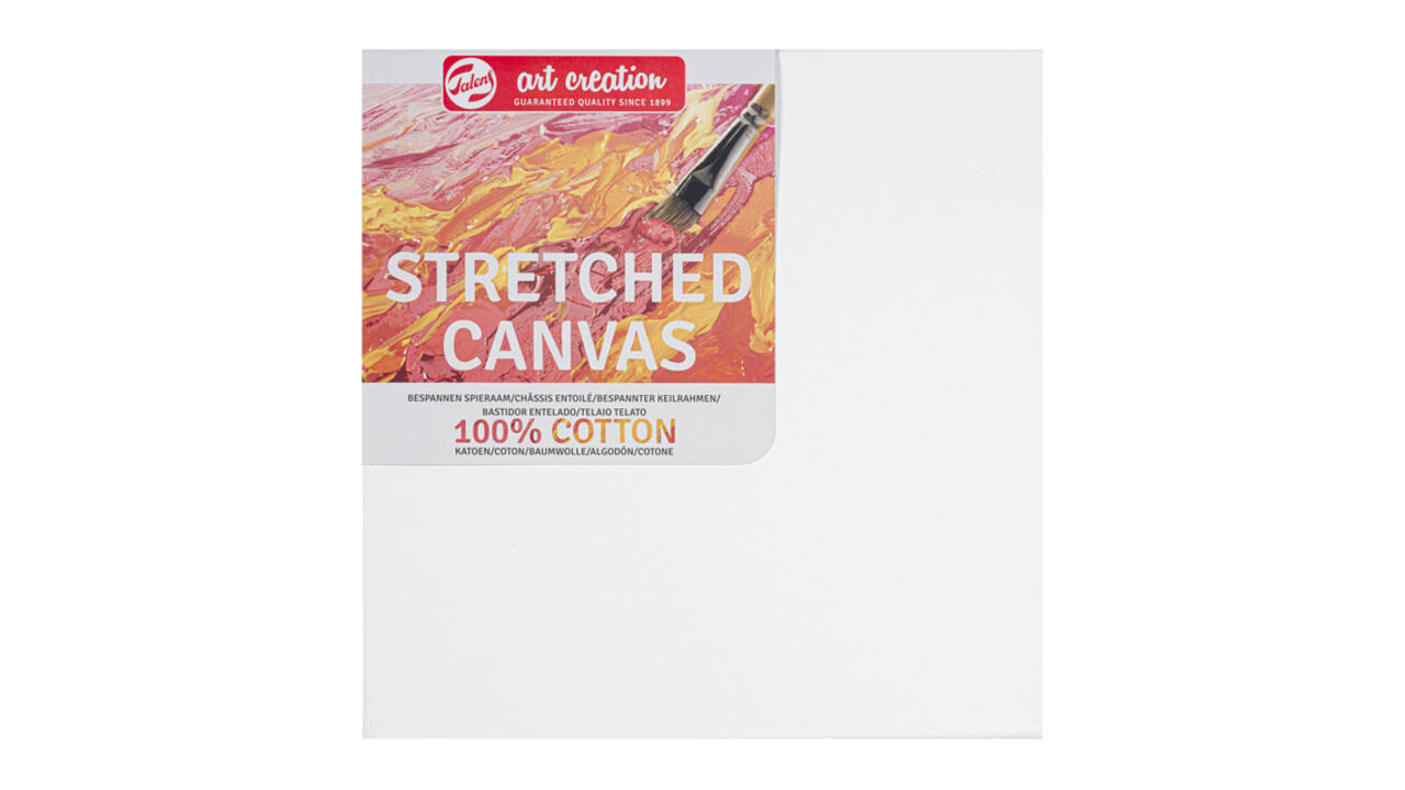 Canvasboard Talens Art Creation katoen 300x300mm wit