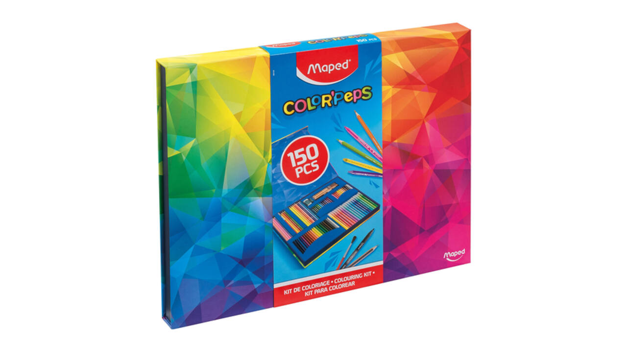 Tekenset Maped Color'Peps 150-delig assorti