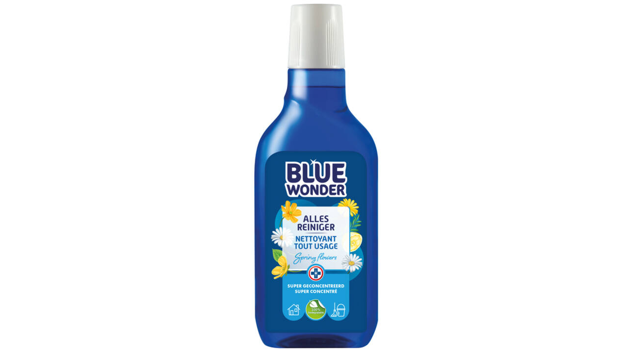 Allesreiniger Blue Wonder met dop dosering 750ml