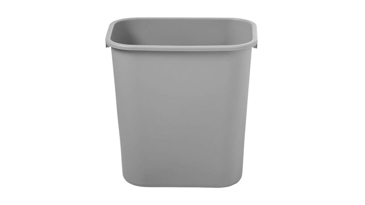 Afvalbak Rubbermaid medium 26 liter grijs