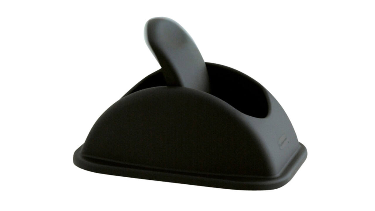 Deksel Rubbermaid medium 26liter zwart