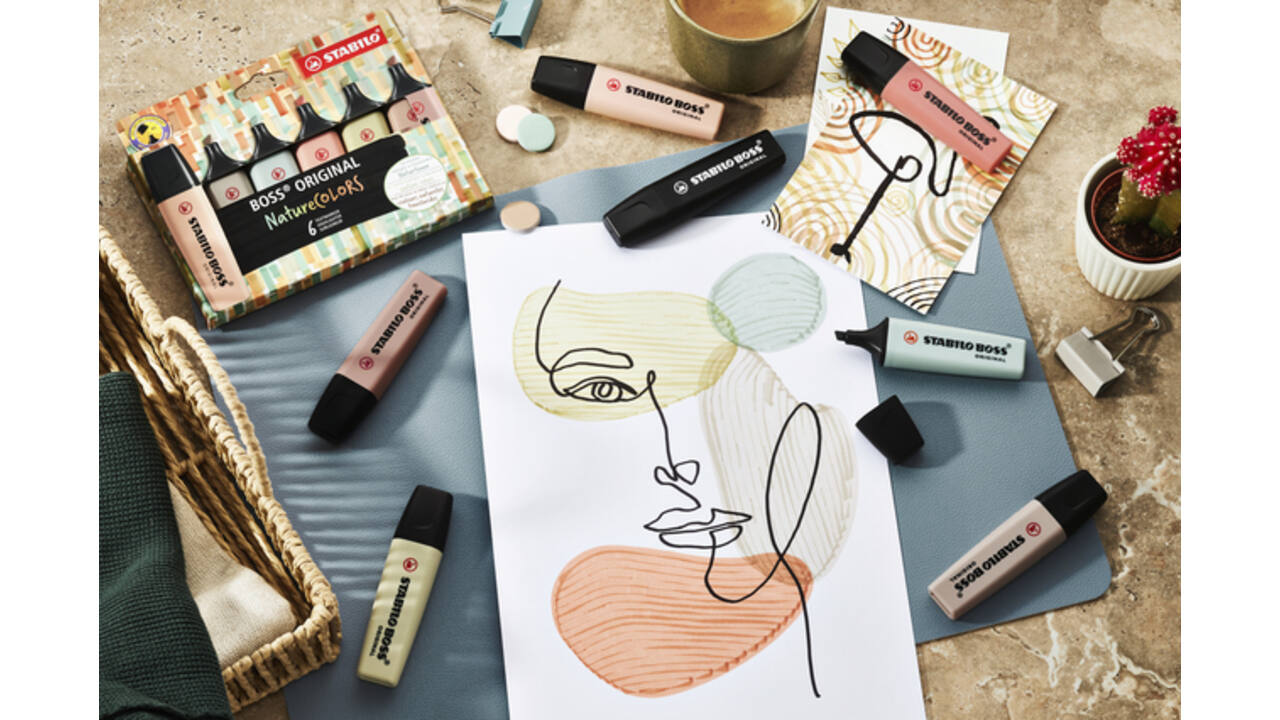 Markeerstift STABILO Boss 70/163 nature colors aardegroen