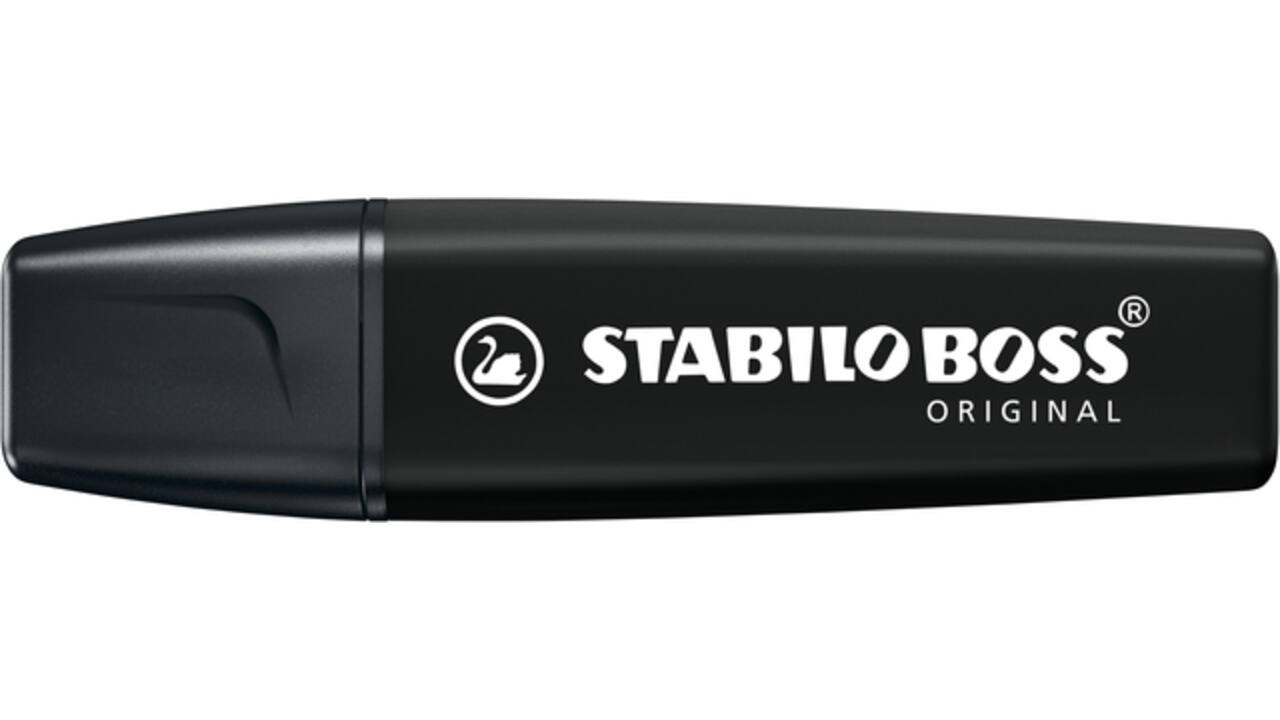 Markeerstift STABILO Boss Original 70/46 nature colors zwart