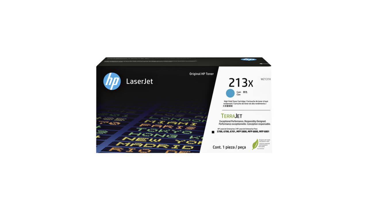 Tonercartridge HP W2131X 213X blauw