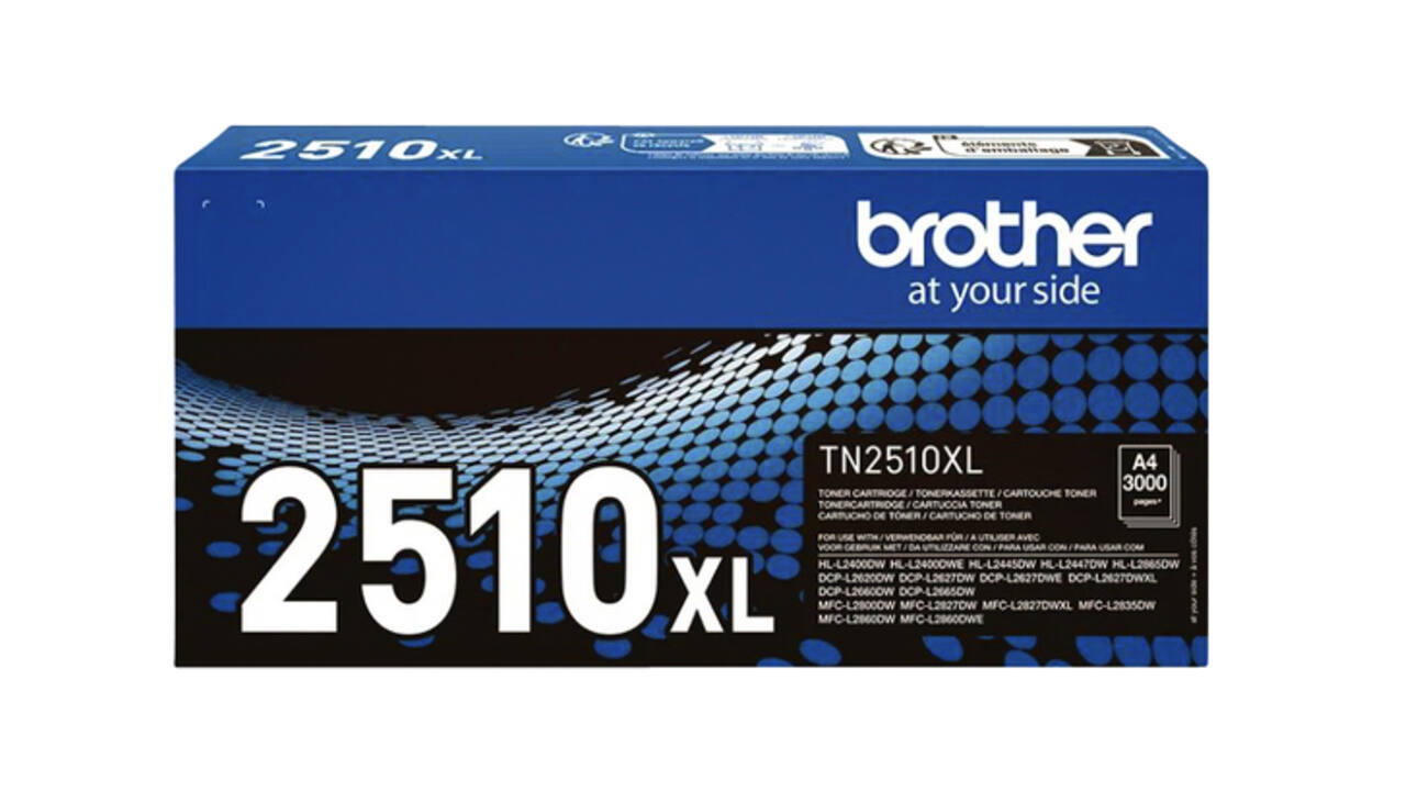 Toner Brother TN-2510XL zwart