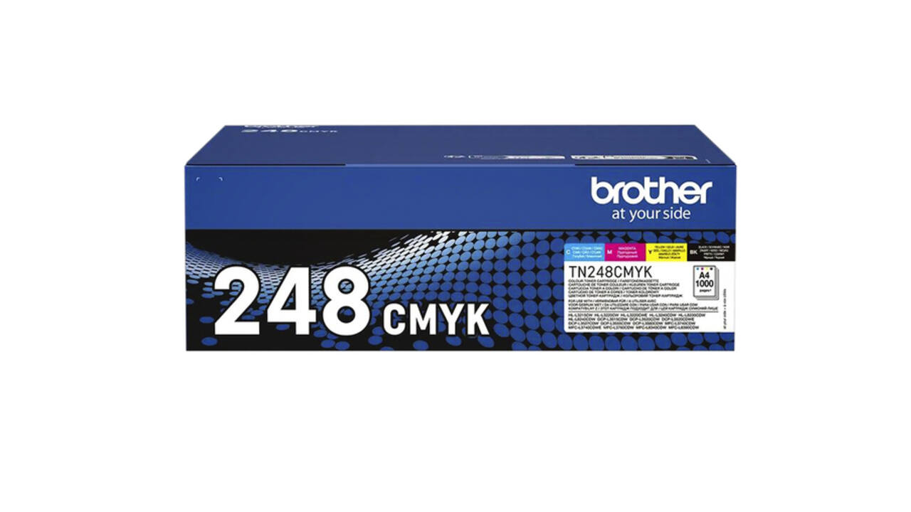 Toner Brother TN-248VAL zwart en kleur