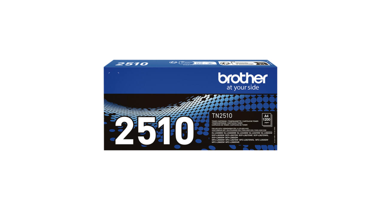 Toner Brother TN-2510 zwart