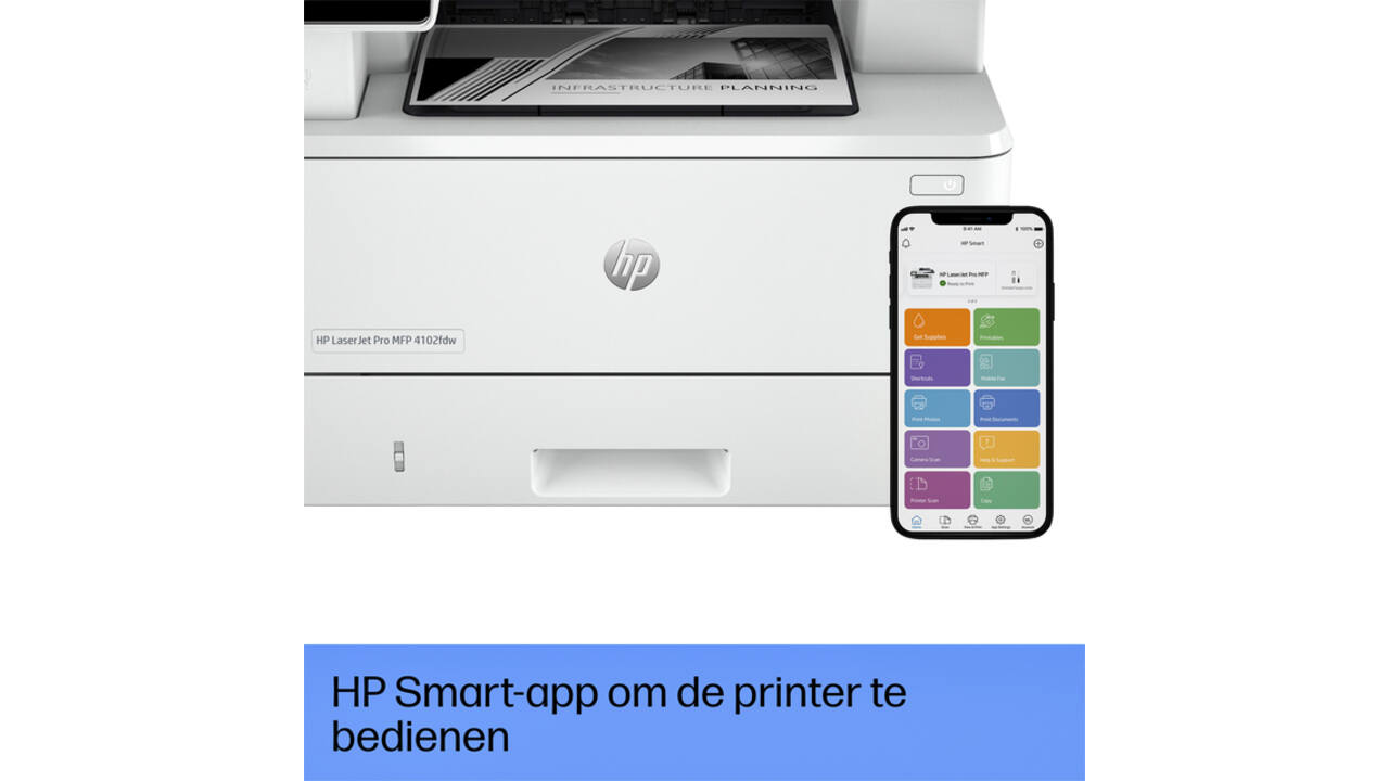 Multifunctional Laser printer HP laserjet 4102fdw
