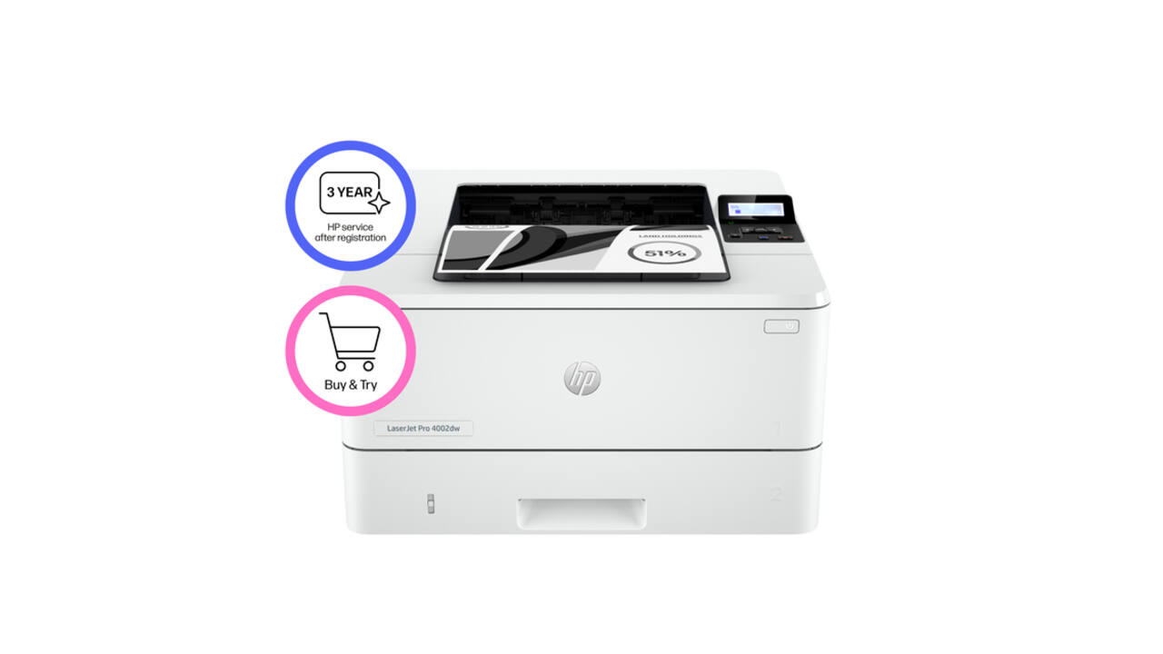 Printer laser HP LaserJet 4002dw