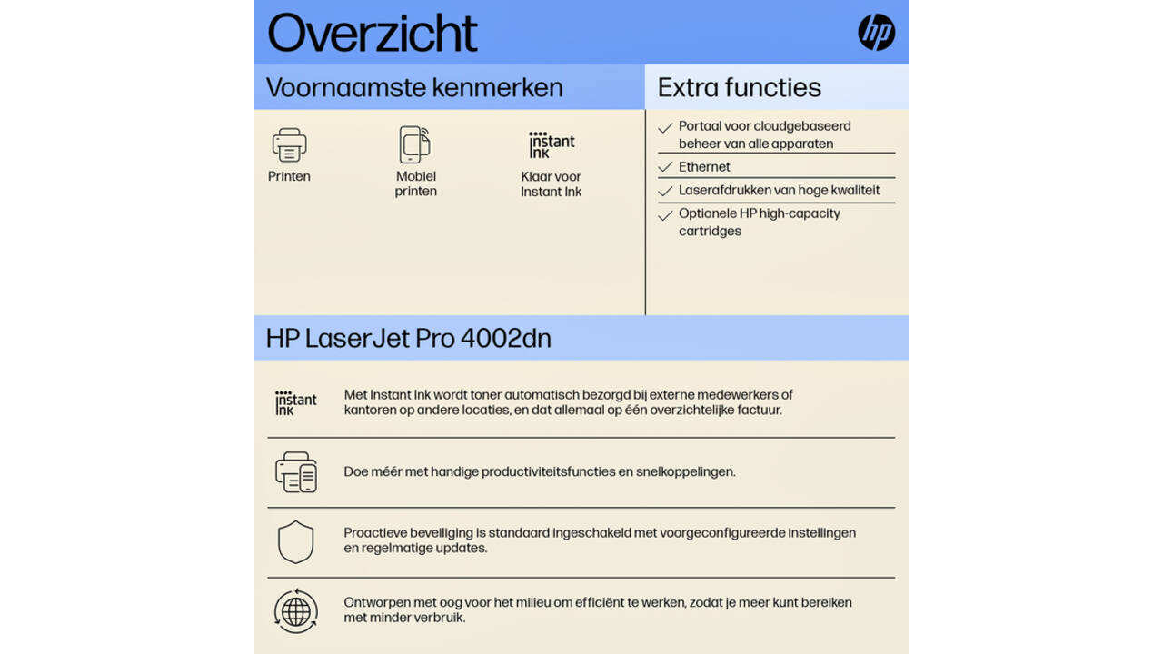 Printer laser HP LaserJet 4002dn