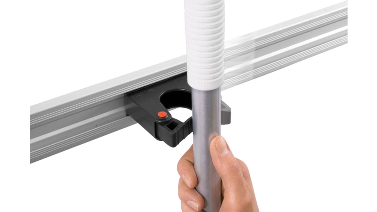 Wandhouder Toolflex met klemmen 50cm 3x ø 20/30 mm