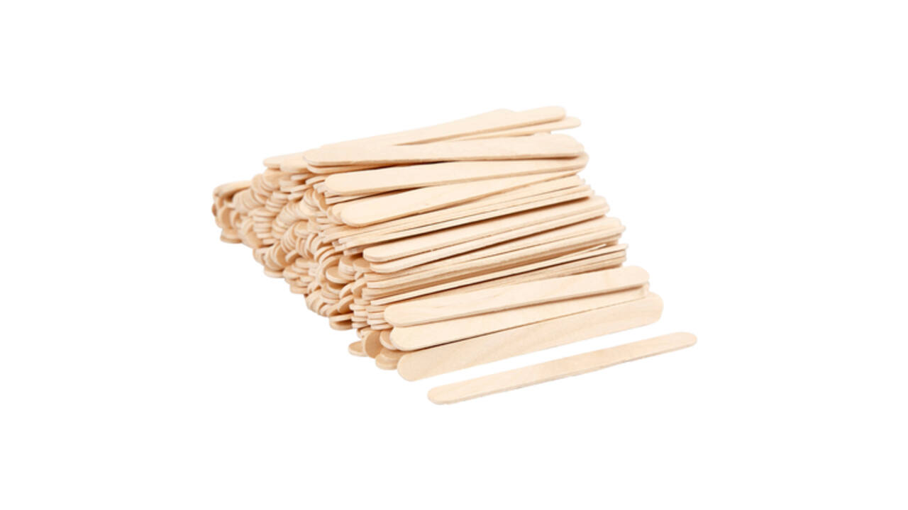 Stokje Creativ Company 11.5x1cm berkenhout 200 stuks