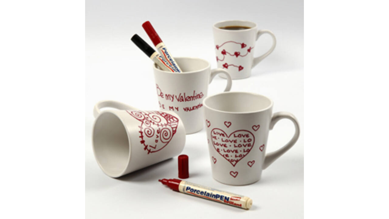 Mok Creativ Company wit hoogte 10cm