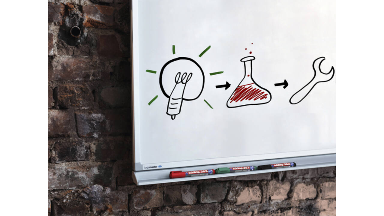 Whiteboardmarker edding 363 schuin 1-5mm groen
