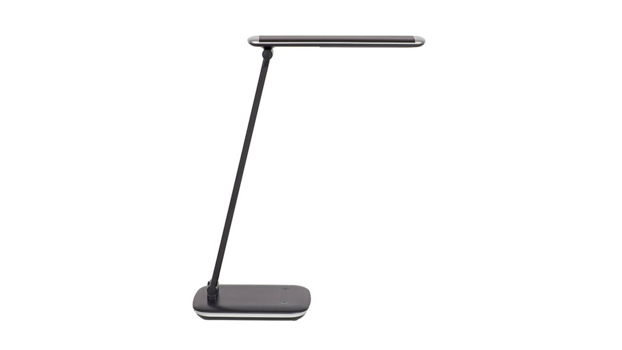 Bureaulamp MAUL Jazzy LED voet dimbaar + USB-poort zwart