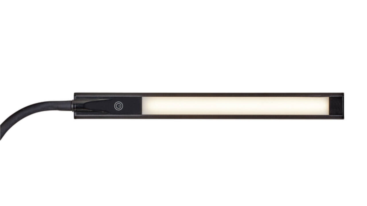 Bureaulamp MAUL Pirro LED dimbaar tafelklem zwart