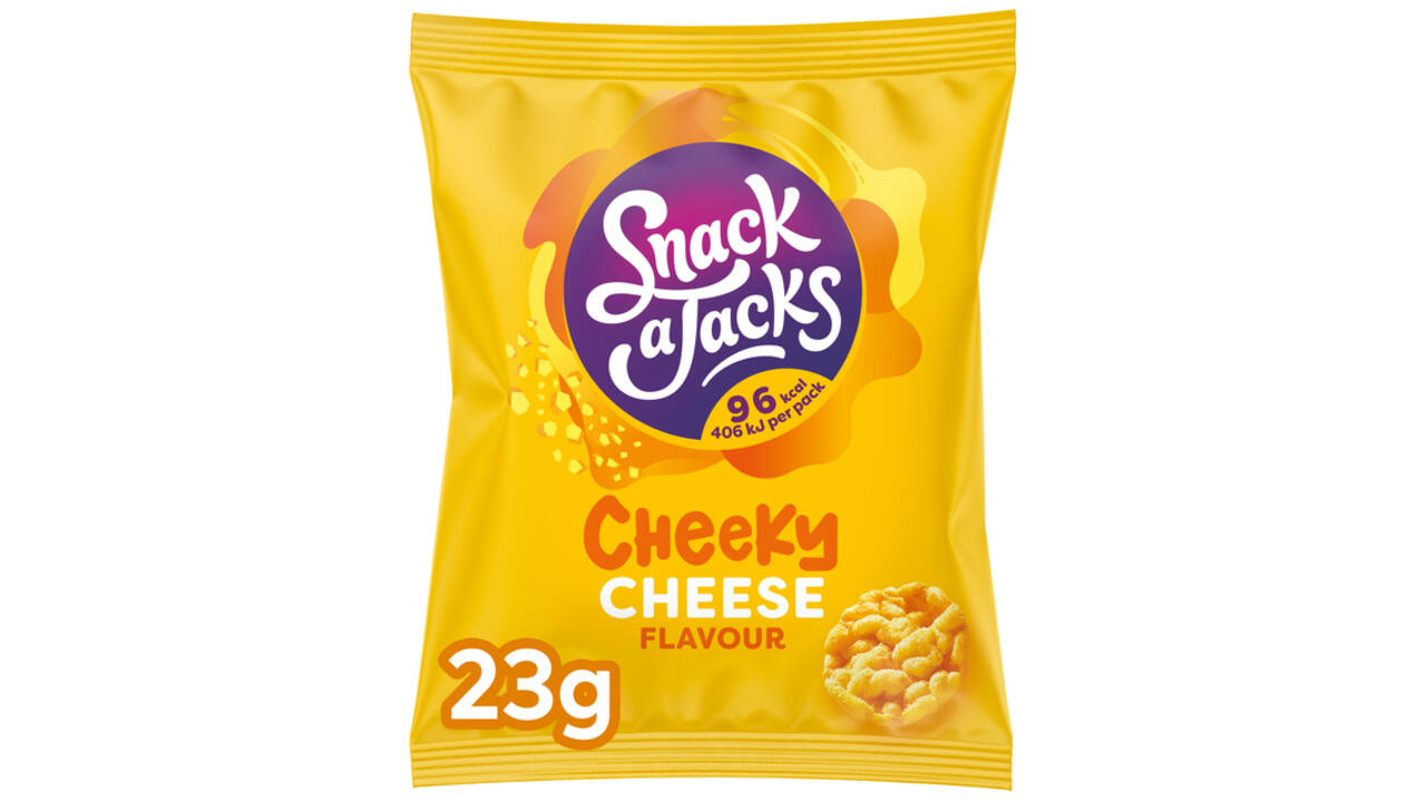 Mini rijstwafels Snack-a-Jacks cheese