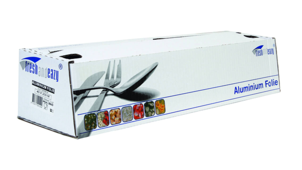 Aluminiumfolie IEZZY 40cmx200m 11mu